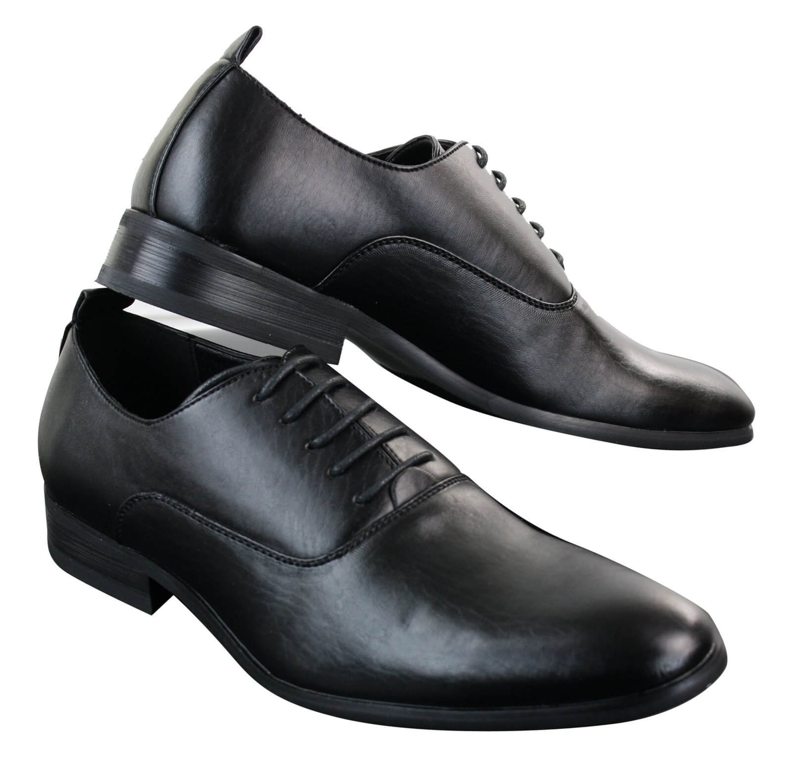 Muške elegantne formalne kožne cipele od umjetne kože, klasičnog retro stila, s čipkom