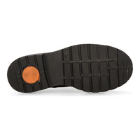 Muške crne kožne motociklističke čizme, western rock punk, gležnjače s vezicama, vojničke