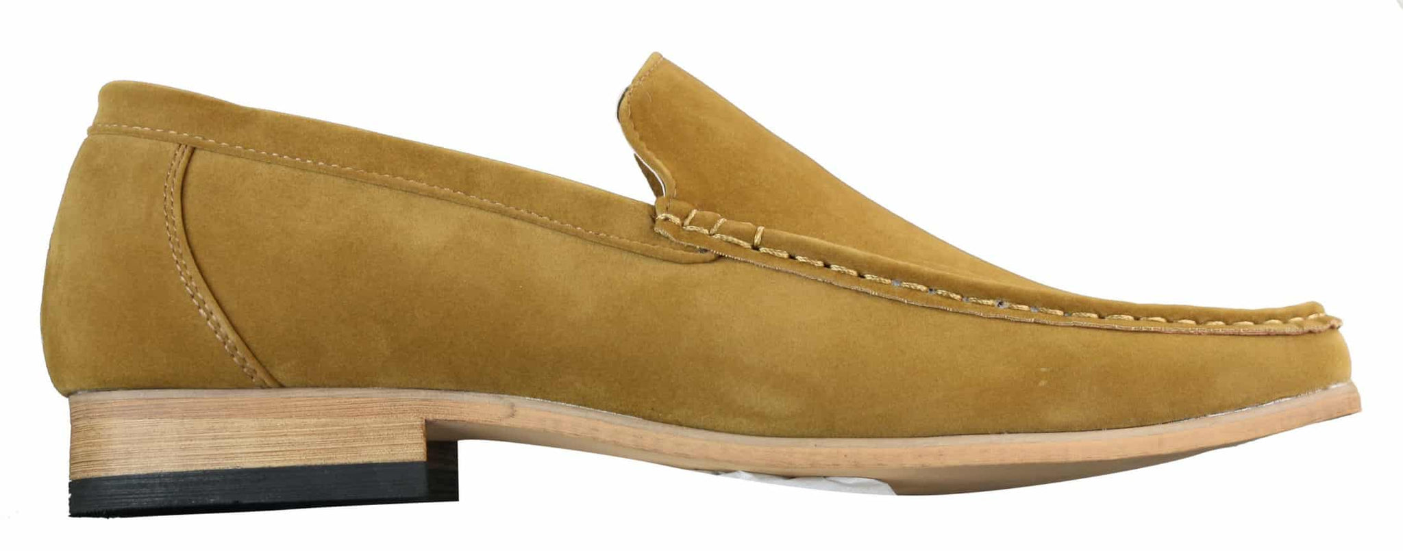 Patron 5588 Muške elegantne ležerne cipele bez rukava, kvadratne, od talijanske kože