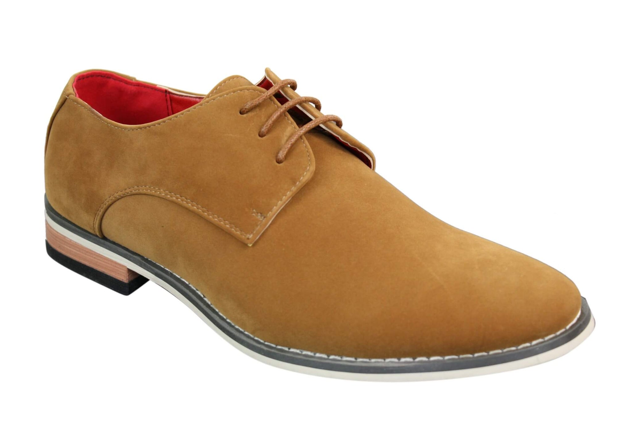 Fiorello 601 Muške elegantne ležerne oxford cipele s navezivanjem, smeđe, crne, plave