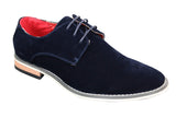 Fiorello 601 Muške elegantne ležerne oxford cipele s navezivanjem, smeđe, crne, plave