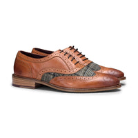 Muške vintage cipele od prave kože, brogue cipele s vezicama od brušene kože iz 1920-ih, elegantne formalne cipele