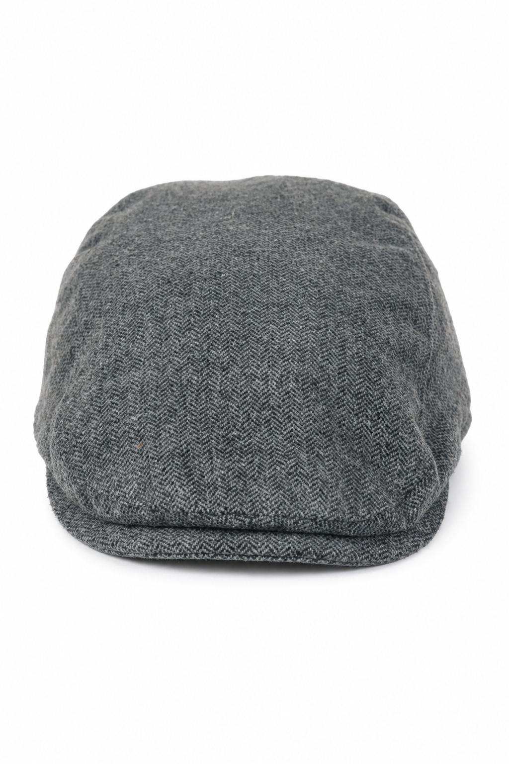 Muški šešir Baker Boy, 8 panela, Grandad Tweed, sivo-riblja boja, vintage