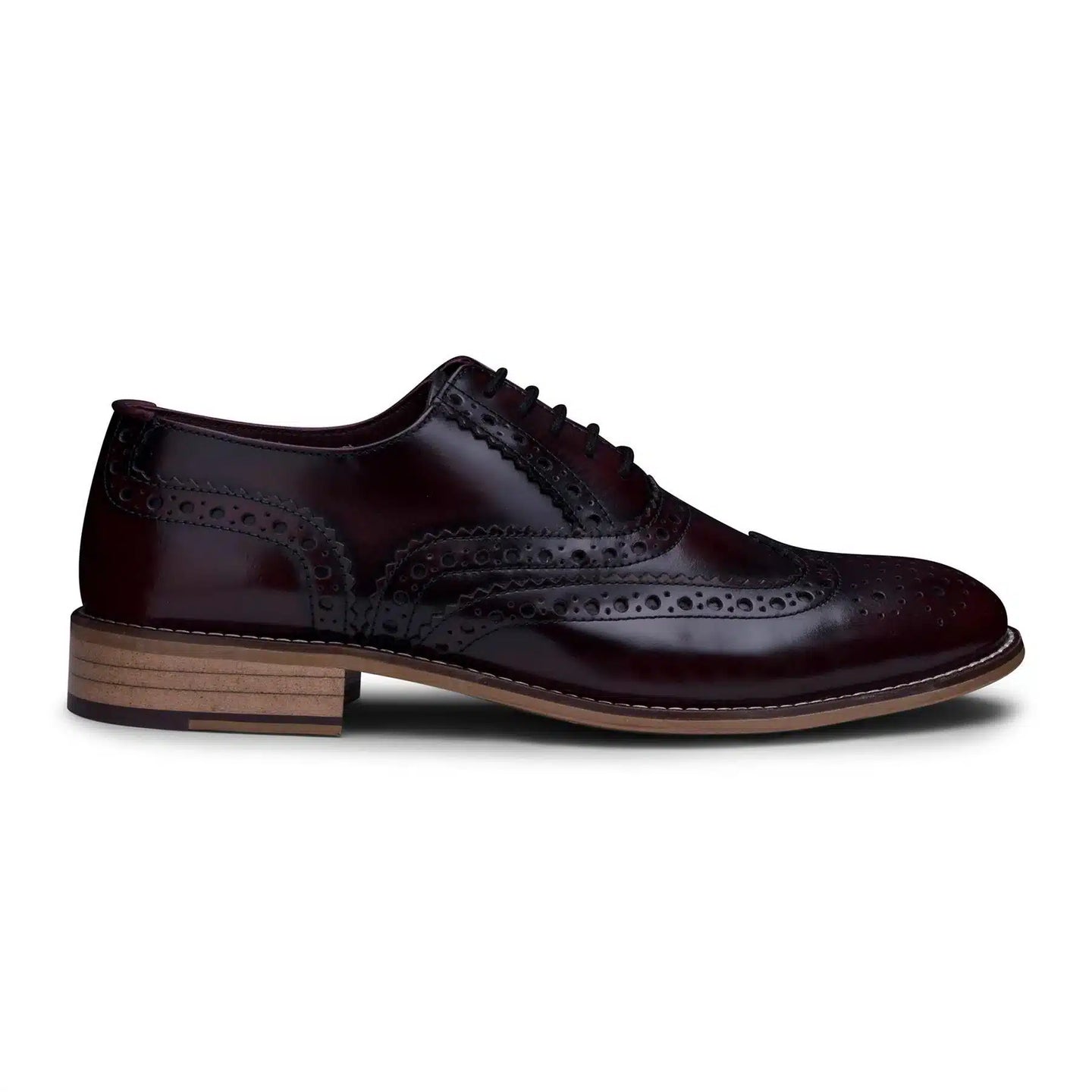 Muške vintage cipele od prave kože, brogue cipele s vezicama od brušene kože iz 1920-ih, elegantne formalne cipele