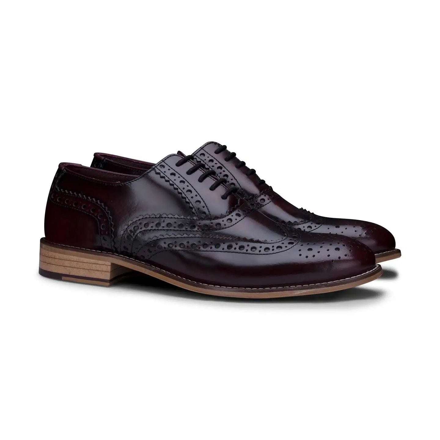 Muške vintage cipele od prave kože, brogue cipele s vezicama od brušene kože iz 1920-ih, elegantne formalne cipele