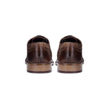 Muške vintage cipele od prave kože, brogue cipele s vezicama od brušene kože iz 1920-ih, elegantne formalne cipele