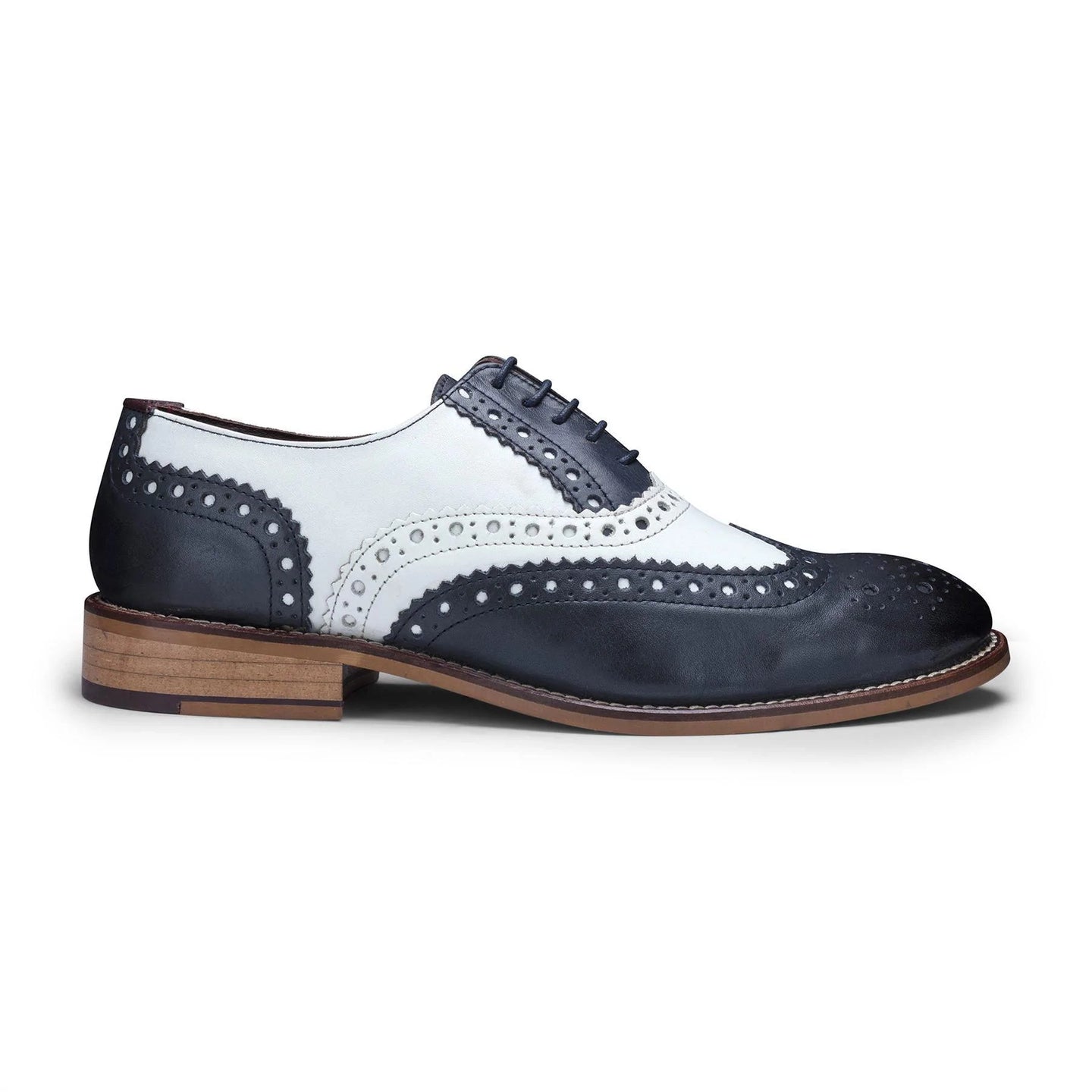 Muške vintage cipele od prave kože, brogue cipele s vezicama od brušene kože iz 1920-ih, elegantne formalne cipele