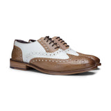 Muške vintage cipele od prave kože, brogue cipele s vezicama od brušene kože iz 1920-ih, elegantne formalne cipele