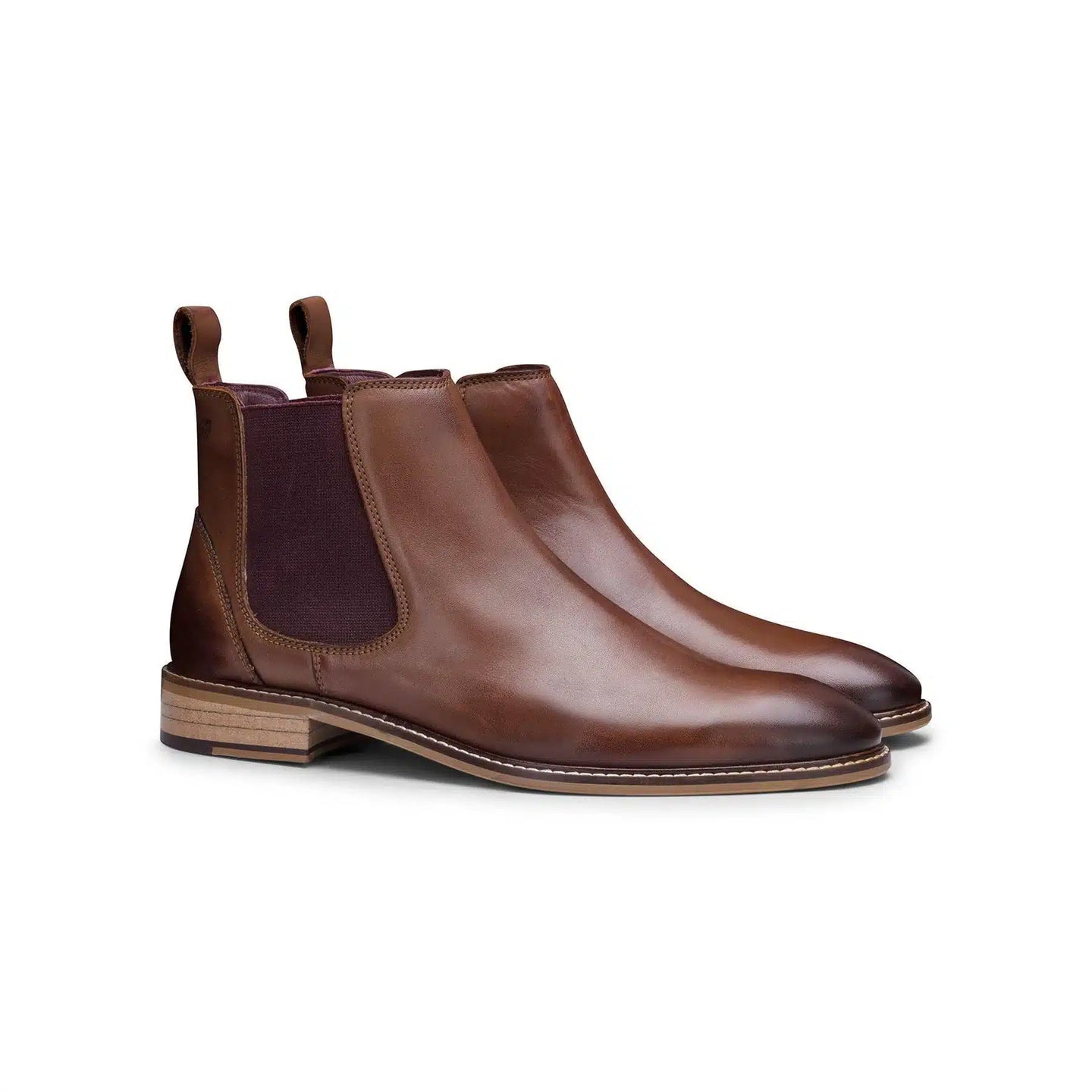 Muške Chelsea čizme od prave kože, elegantne i ležerne, retro, vintage, klasične, slip-on čizme