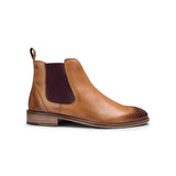 Muške Chelsea čizme od prave kože, elegantne i ležerne, retro, vintage, klasične, slip-on čizme