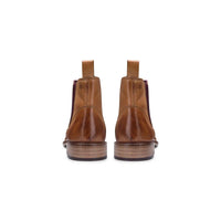 Muške Chelsea čizme od prave kože, elegantne i ležerne, retro, vintage, klasične, slip-on čizme
