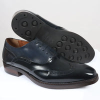 Harry - Muške tamnoplave lakirane brogue cipele