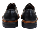 Muške brogue oxford cipele, smeđe, crne, s vezicama, kožne, Goodyear, s rubom