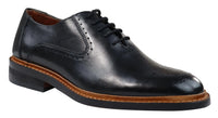 Muške brogue oxford cipele, smeđe, crne, s vezicama, kožne, Goodyear, s rubom