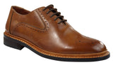 Muške brogue oxford cipele, smeđe, crne, s vezicama, kožne, Goodyear, s rubom
