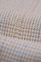 Caridi - Muški tvid bež vjenčani prsluk