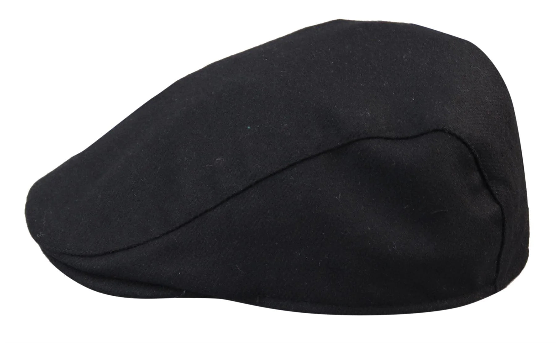 Muška Grandad Baker ravna crna kapa s 8 panela od tvida, vintage klasični elegantni ležerni stil iz 1920-ih