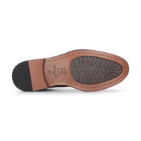 Clifford - Muške kaki smeđe brogue kožne gležnjače