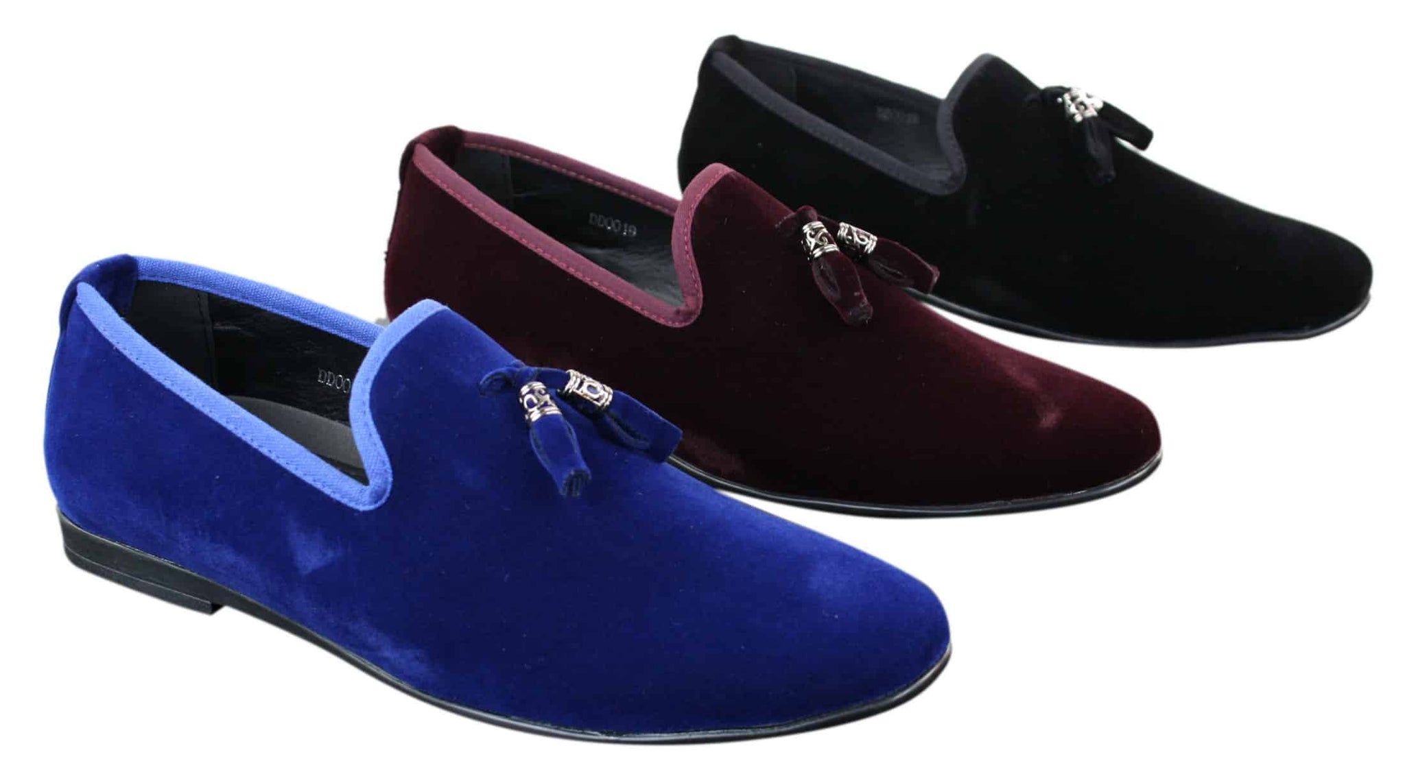 Elong dd0019 - Muške baršunaste cipele s resama i antilopom, elegantne i ležerne, boje vina i tamnoplave