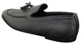 Elong DD0085 - Muške mokasine od zmijske krokodilske kože, PU, slip-on resicama, udobne vintage cipele