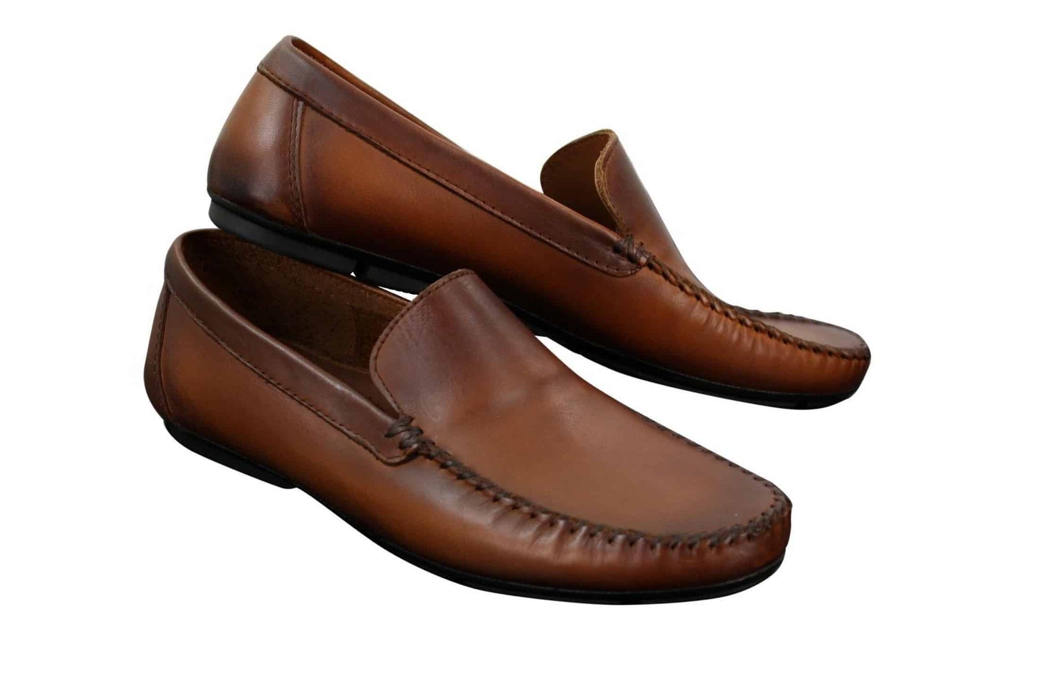 Muške dizajnerske mokasine od prave kože, elegantne i ležerne, vintage, retro