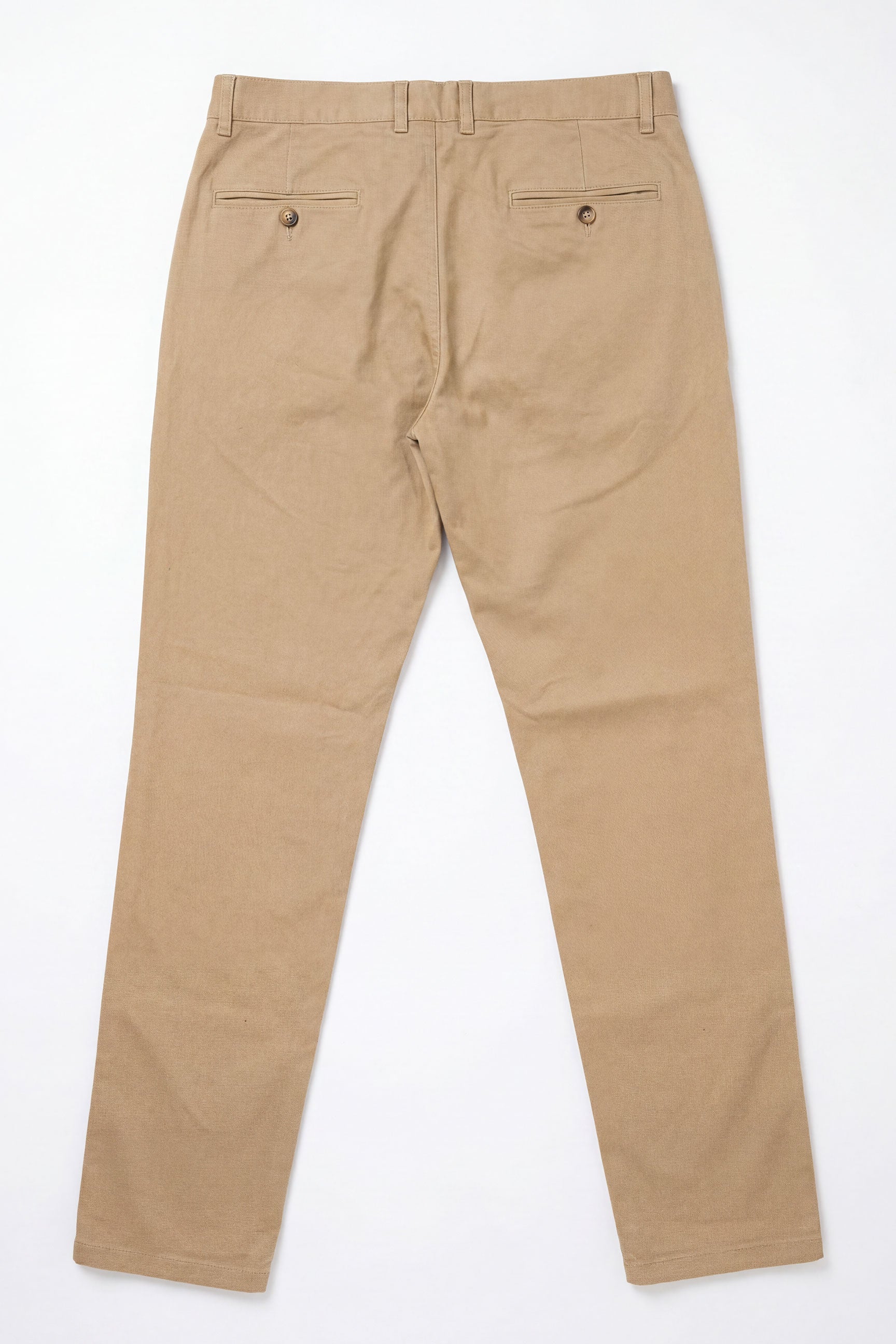 Muške kaki chino hlače od mješavine lana, tencel pamuk, ljetni materijal