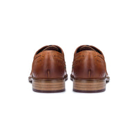 Muške vintage cipele od prave kože, brogue cipele s vezicama od brušene kože iz 1920-ih, elegantne formalne cipele