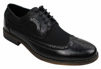 Muške brogue kožne cipele talijanskog dizajnera elegantne ležerne smeđe crne tamnoplave retro