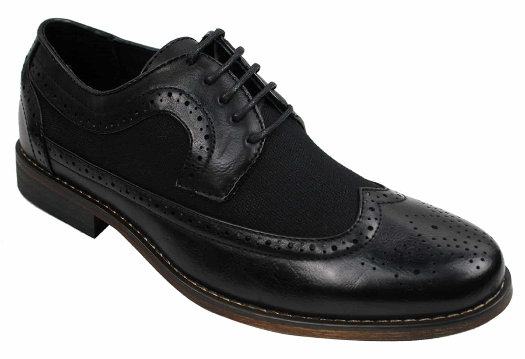 Muške brogue kožne cipele talijanskog dizajnera elegantne ležerne smeđe crne tamnoplave retro