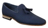 Muške cipele za vožnju s resama, elegantne i ležerne, retro, tamnoplave, crne, kožne