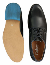 Galax GH3117 Muške elegantne ležerne formalne cipele s vezicama, klasične, smeđe, crne, kožne, antilop