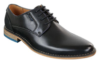 Galax GH3117 Muške elegantne ležerne formalne cipele s vezicama, klasične, smeđe, crne, kožne, antilop