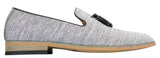 Galax GH3126 - Muške slip-on cipele s resicama, mokasinke, lagane, elegantne, ležerne, crne, plave, talijanske