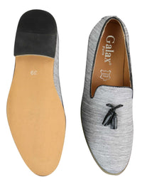 Galax GH3126 - Muške slip-on cipele s resicama, mokasinke, lagane, elegantne, ležerne, crne, plave, talijanske