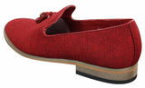 Galax GH3126 - Muške slip-on cipele s resicama, mokasinke, lagane, elegantne, ležerne, crne, plave, talijanske