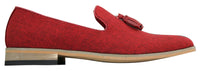 Galax GH3126 - Muške slip-on cipele s resicama, mokasinke, lagane, elegantne, ležerne, crne, plave, talijanske