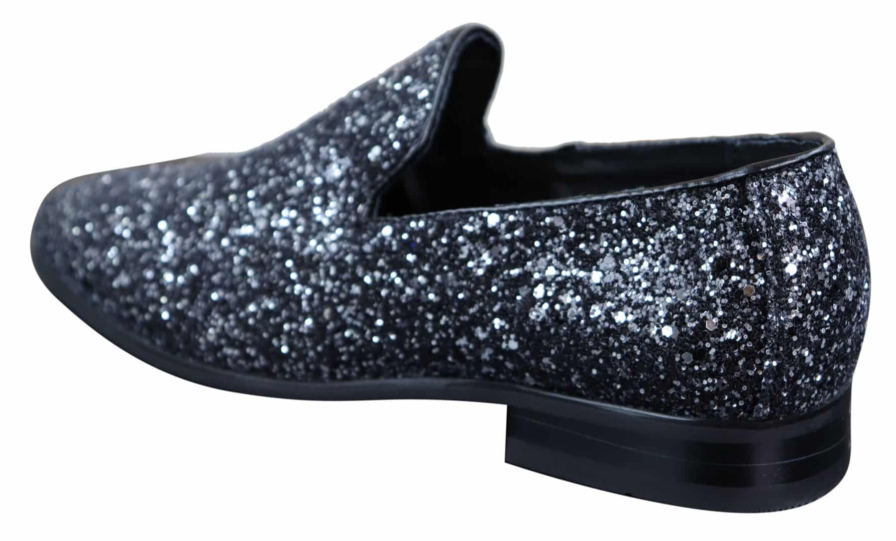 Muške sjajne cipele za zabavu s glitterom