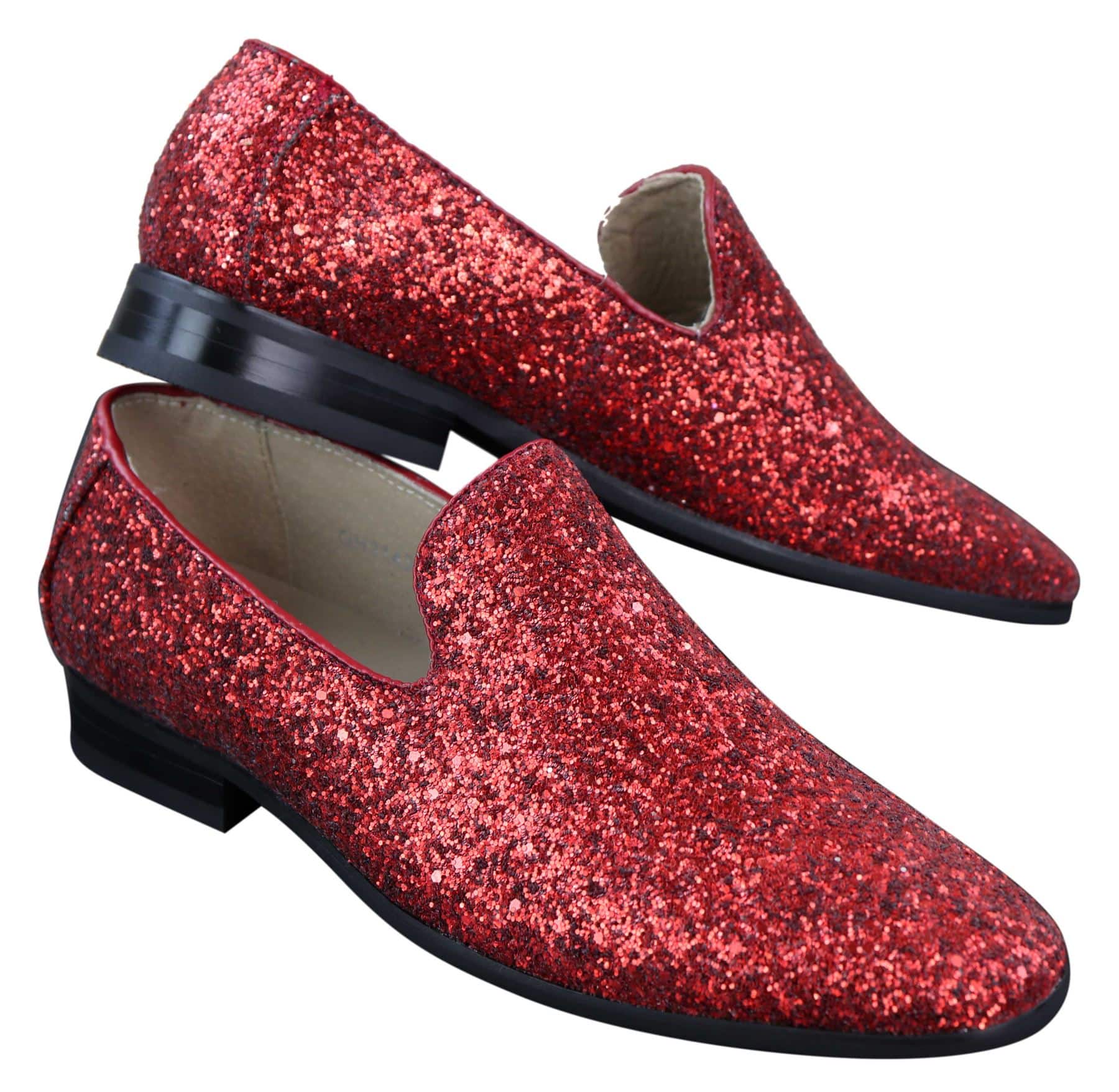 Muške sjajne cipele za zabavu s glitterom