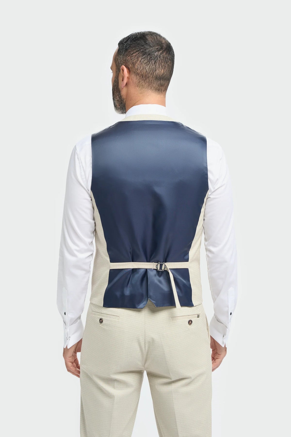 Hampton - Muški bež prsluk