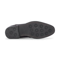 Harry - Muške lakirane brogue cipele boje vina