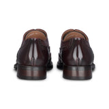 Harry - Muške lakirane brogue cipele boje vina