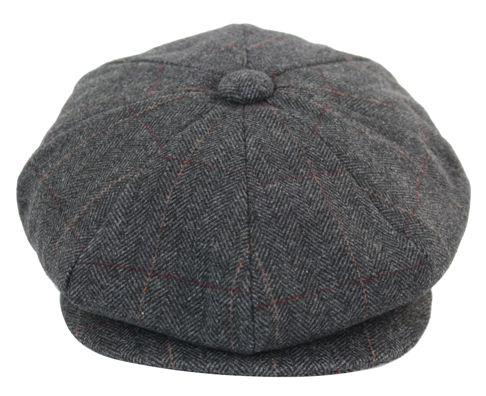 Muška kapa Peaky Blinders s tvidom i kockastim uzorkom