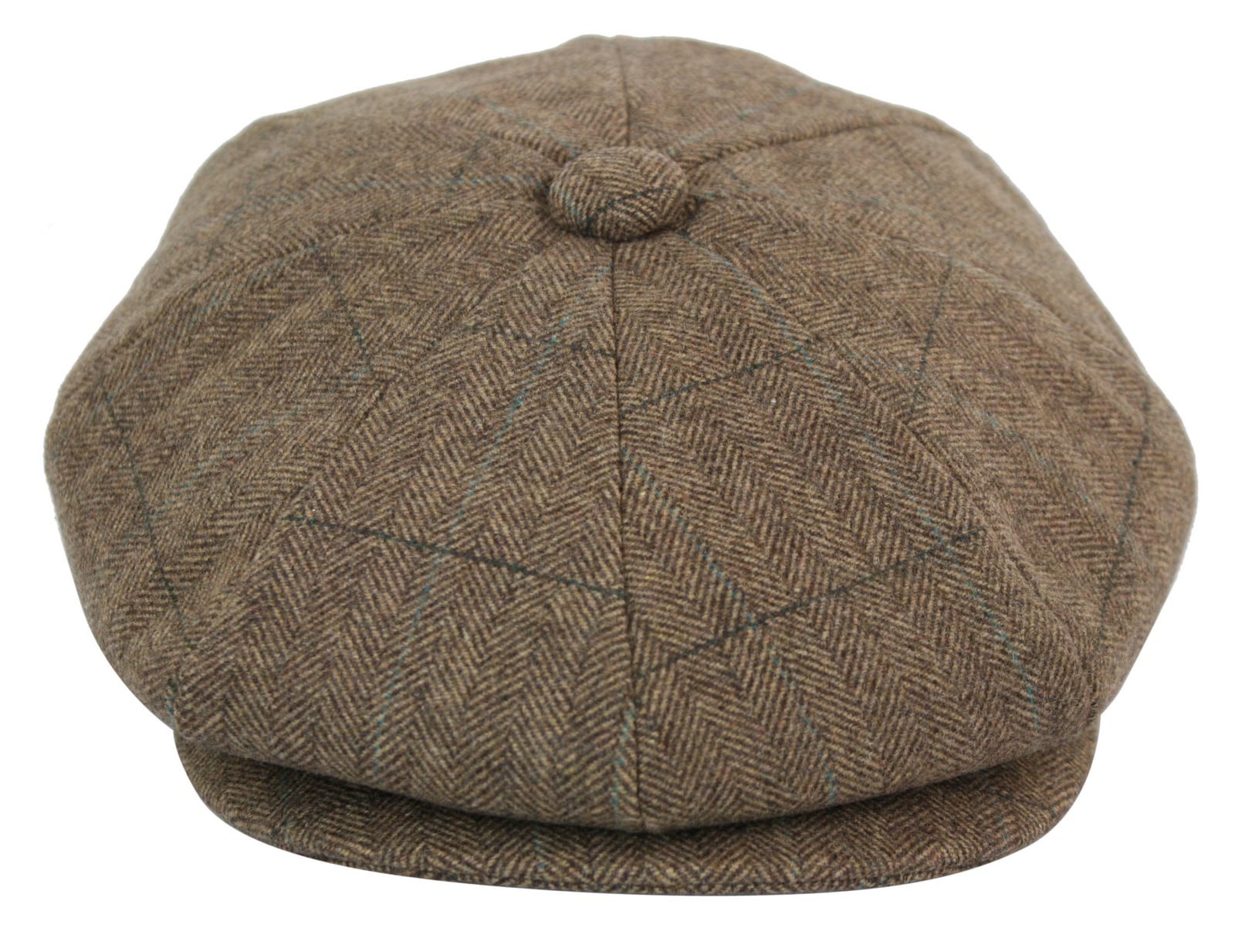 Muška kapa Peaky Blinders s tvidom i kockastim uzorkom