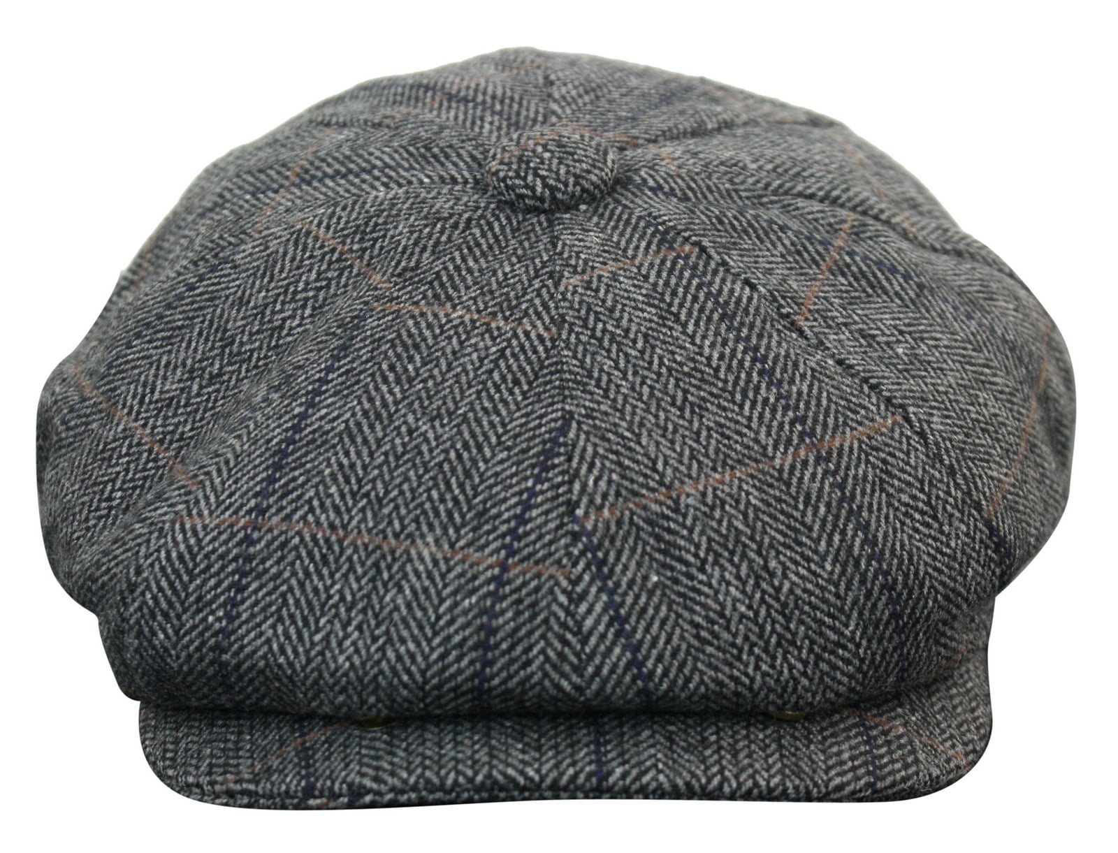 Muška kapa Peaky Blinders s tvidom i kockastim uzorkom