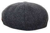 HT6316 - Muški šešir Peaky Blinders s uzorkom riblje kosti i tvidom