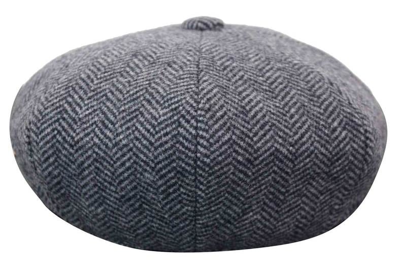 HT6316 - Muški šešir Peaky Blinders s uzorkom riblje kosti i tvidom