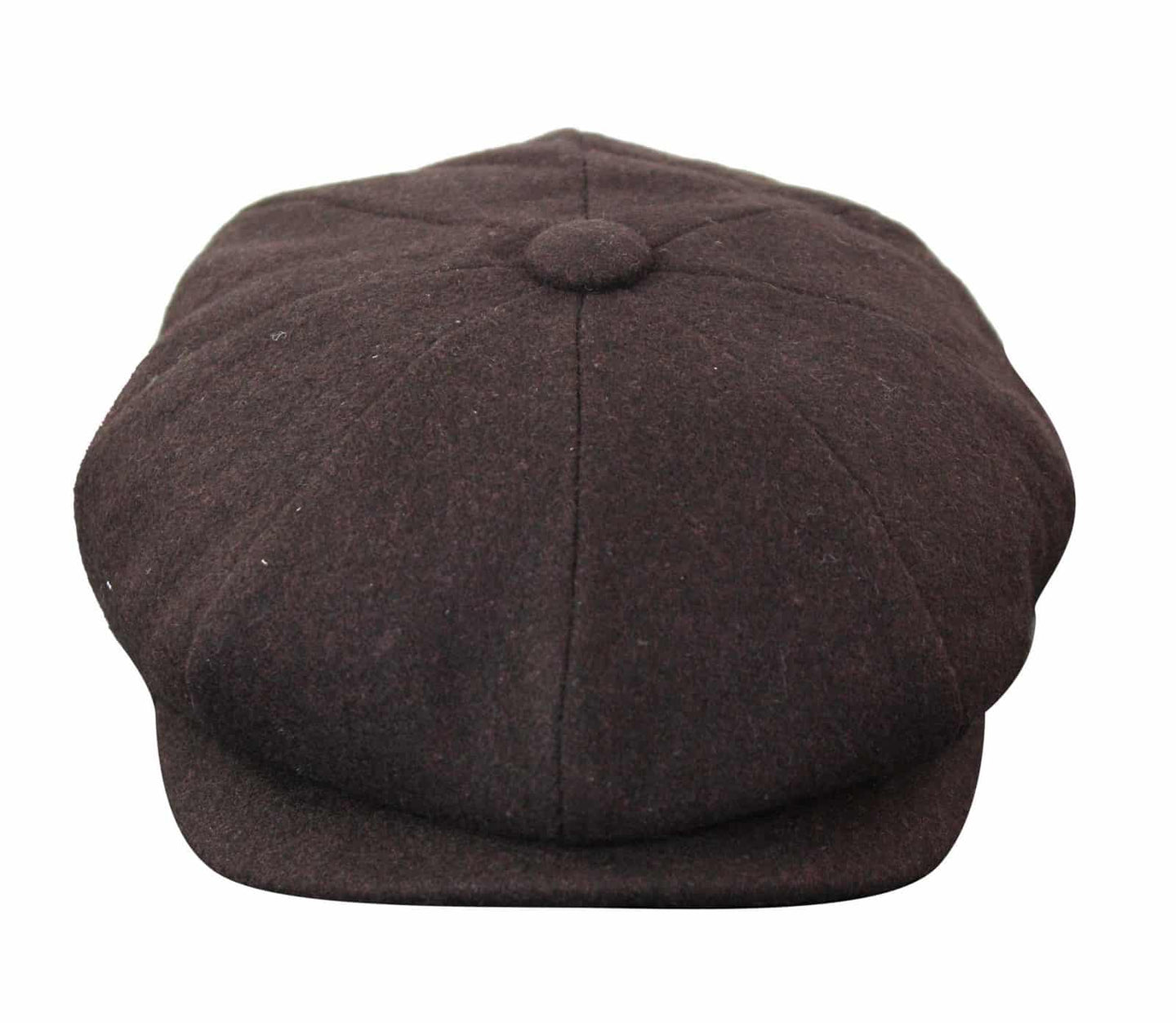 HT6363 - Muška vintage tweed kapa Newsboy Peaky Blinders - smeđa/boja vina