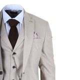 James - Muško trodijelno krem odijelo kroja