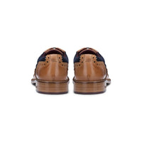 Dječje brogue cipele od prave kože s vezicama, elegantne, formalne, vintage, klasične, peaky