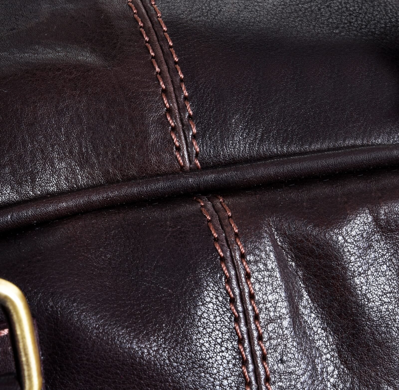 Muška ručno izrađena putna torba od prave kože - smeđa